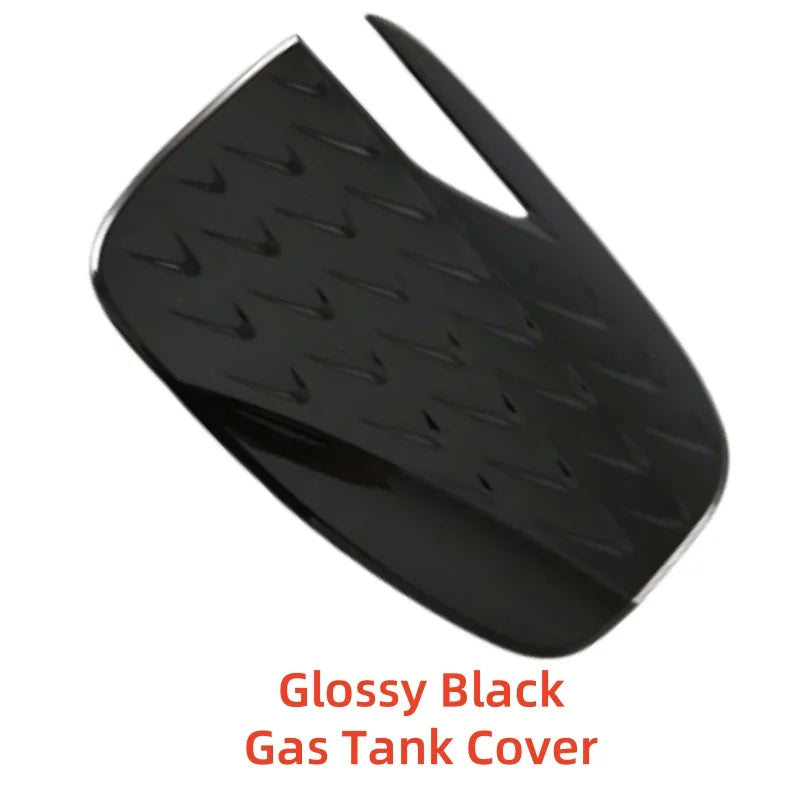 Car upgrade Carbon Fiber Decoration Accessories Gas Tank Covers Cap Exterior Trim Paste Style For BYD Plus ATTO3 Car Stickers
