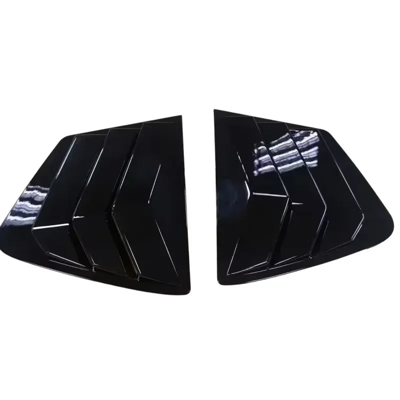 For Honda Civic Sedan 9th 2011-2015 Car Sticker Rear Louver Window Side Shutter Cover Trim Vent Scoop Accessories Decoration