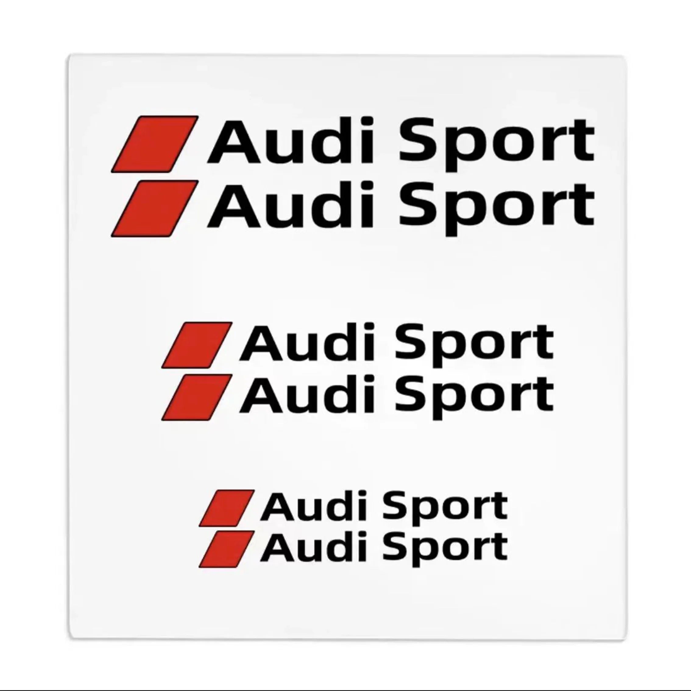 Car Brake Caliper Sticker Heat Resistant Decals Auto Accessories For Audi sline A4 B7 B8 B9 A3 8P 8V 8L A5 A6 C6 C5 C7 4F A1 A7