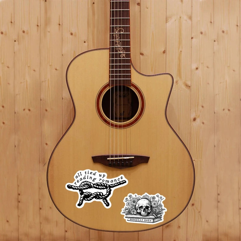 50PCS Cartoon Skull Home Decorative Graffiti Stickers Dark Romance Laptop Guitar Suitcase Mobile Phone Sticker Pack Kidss