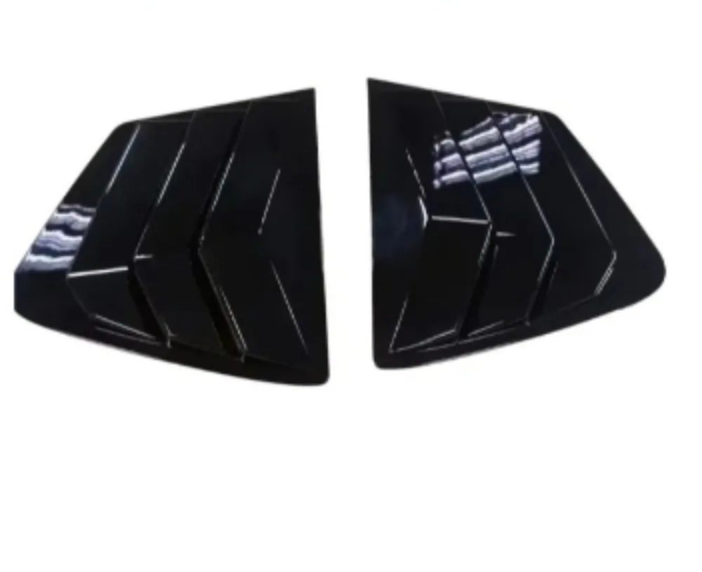 For Honda Civic Sedan 9th 2011-2015 Car Sticker Rear Louver Window Side Shutter Cover Trim Vent Scoop Accessories Decoration