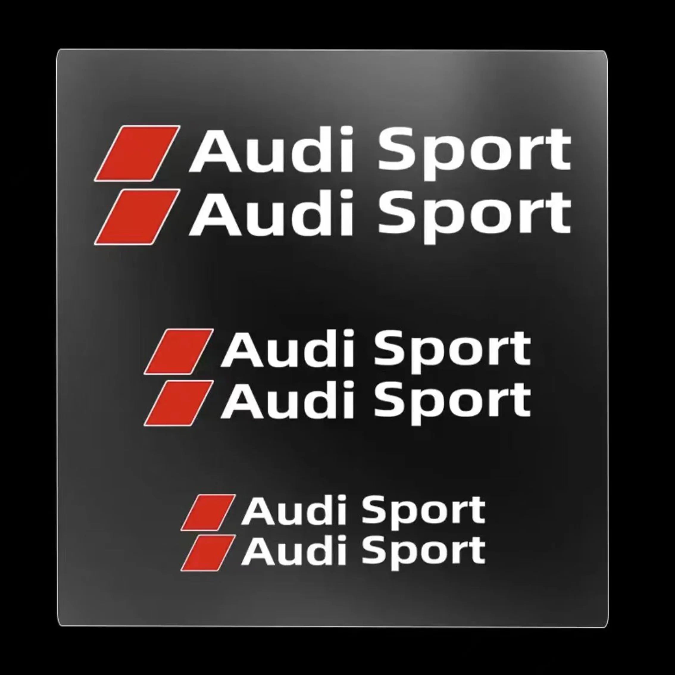 Car Brake Caliper Sticker Heat Resistant Decals Auto Accessories For Audi sline A4 B7 B8 B9 A3 8P 8V 8L A5 A6 C6 C5 C7 4F A1 A7