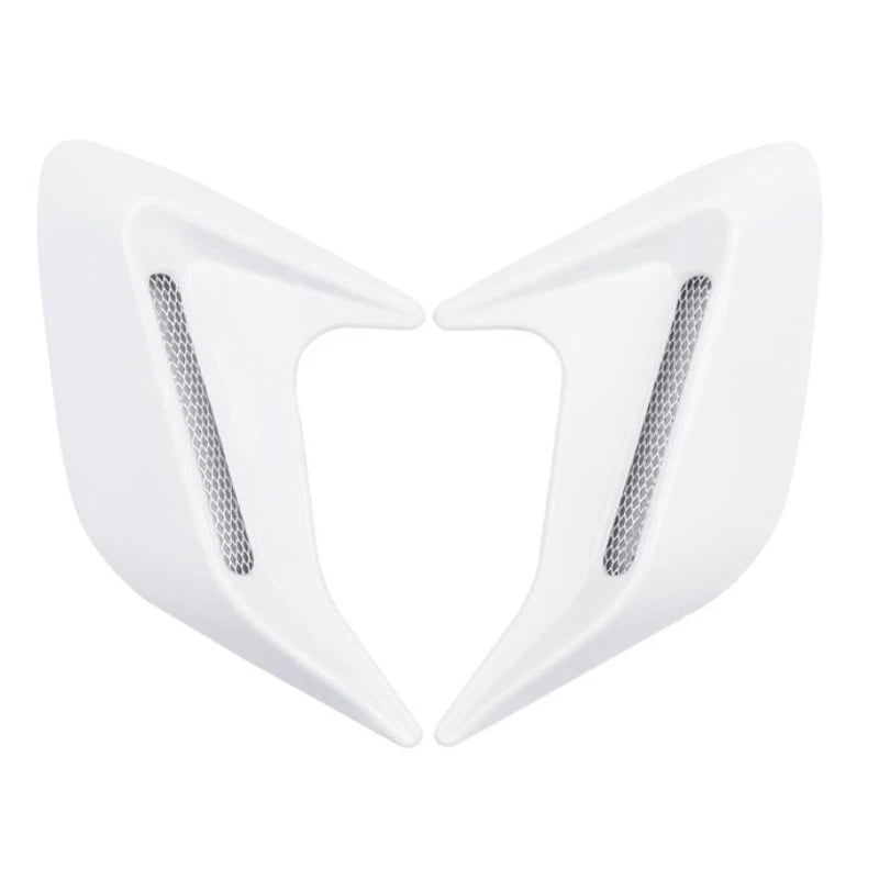 Carbon Fiber Car Shark Gills Fender Side Air Flow Outlet Vent Decoration Sticker Trim Cover Decal Car Styling Universal