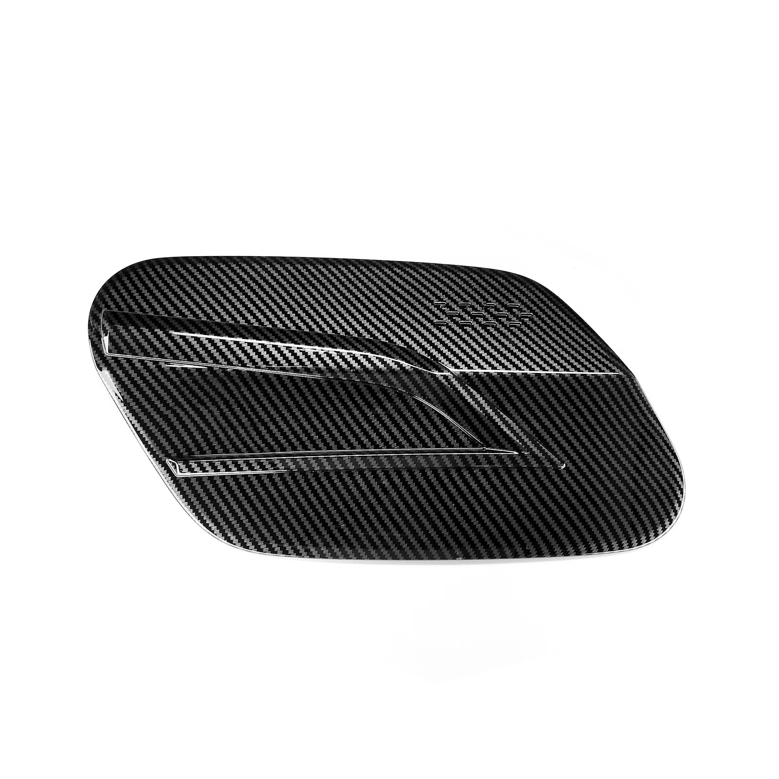 ABS Carbon Fiber Style Fuel Tank Caps Decoration Cover Protective Trim Stickers For VW Golf 8 MK 8 2021-2023