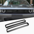 2015-2023 For Dodge Challenger Grille Trim Frame Genuine Carbon Fiber 3D Decoration Sticker