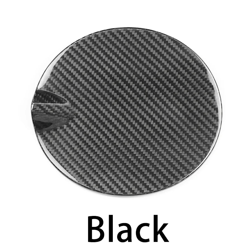 For Fiat 500 Abarth 2012 2013 2014 2015 2016 2017 2018 2019 Car Fuel Tank Conversion Sticker Carbon Fiber Decorative Accessories