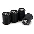 Car Wheel Tire Valve Caps Tyre Stem Covers for Peugeot 306 307 308 2008 3008 4008 508 406 407 408 206 207 208 208XS Decoration